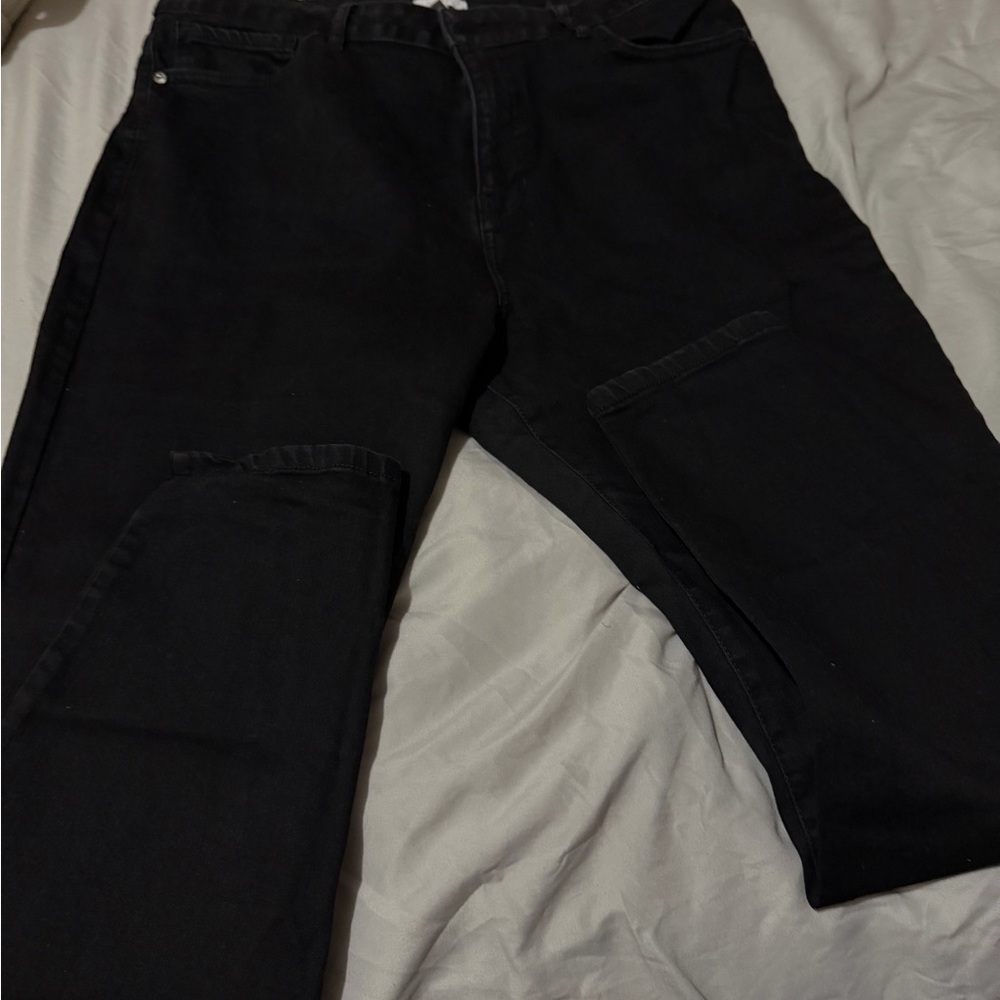 Forever 21 Charcoal Denim Pants